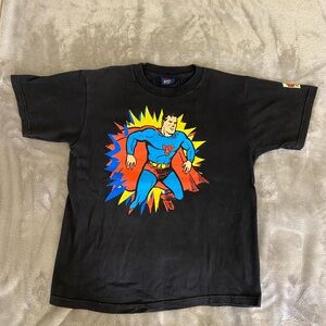 Vintage 1998 Superman Postage Stamp T Shirt